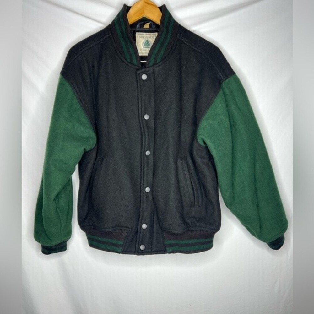VTG northwest Territory jean jacke Size Medium Black and Green Size M